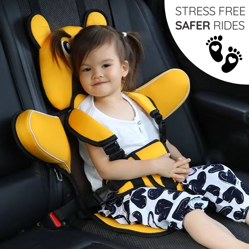 Child Car Safety Cushion Seat – Bear Design
