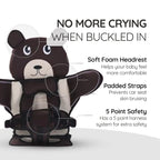 Child Car Safety Cushion Seat – Bear Design