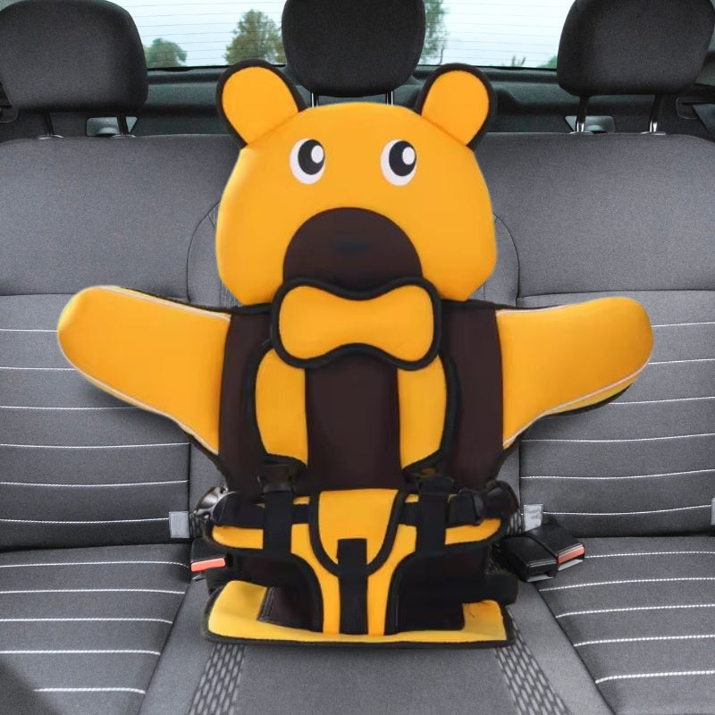 Child Car Safety Cushion Seat – Bear Design