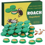 Roach Bait Discs, 24-Pack with Enclosed Housing for Indoor Placement