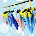 Children's Folding Umbrella with Cheerful Animal Design