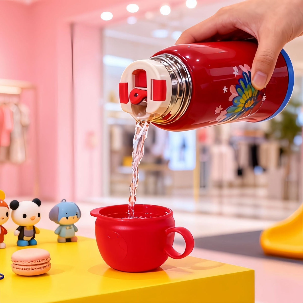Children's Water Bottle with Fun Design