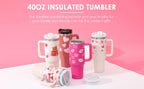 ChillMate Insulated Mug with Handle and Straw – 1200ml