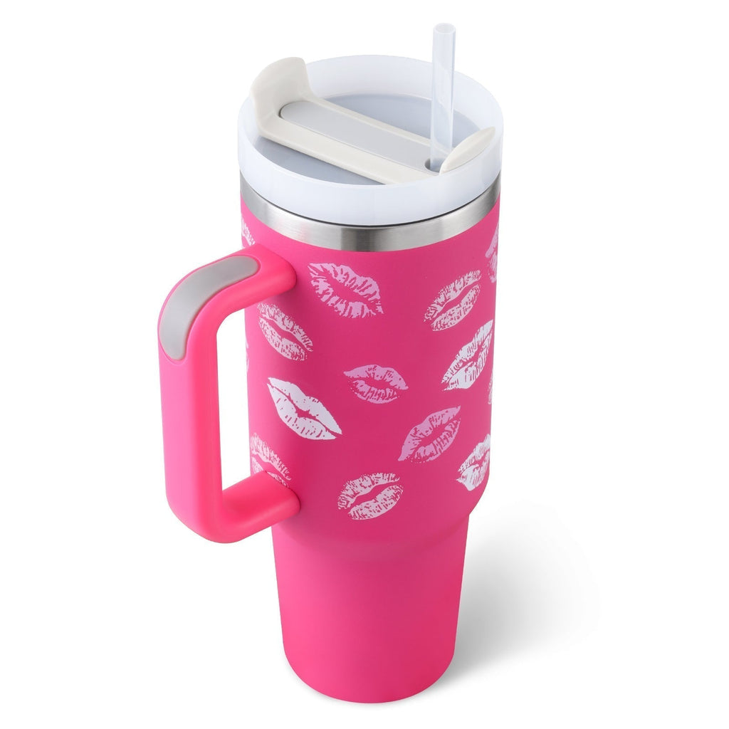ChillMate Insulated Mug with Handle and Straw – 1200ml