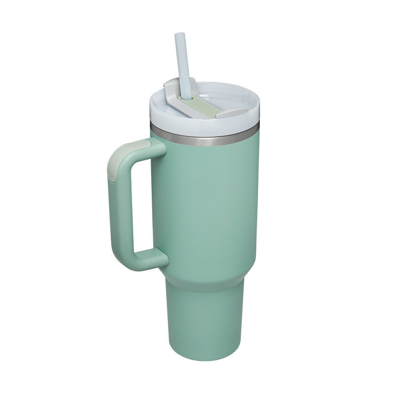 ChillMate Insulated Mug with Handle and Straw – 1200ml