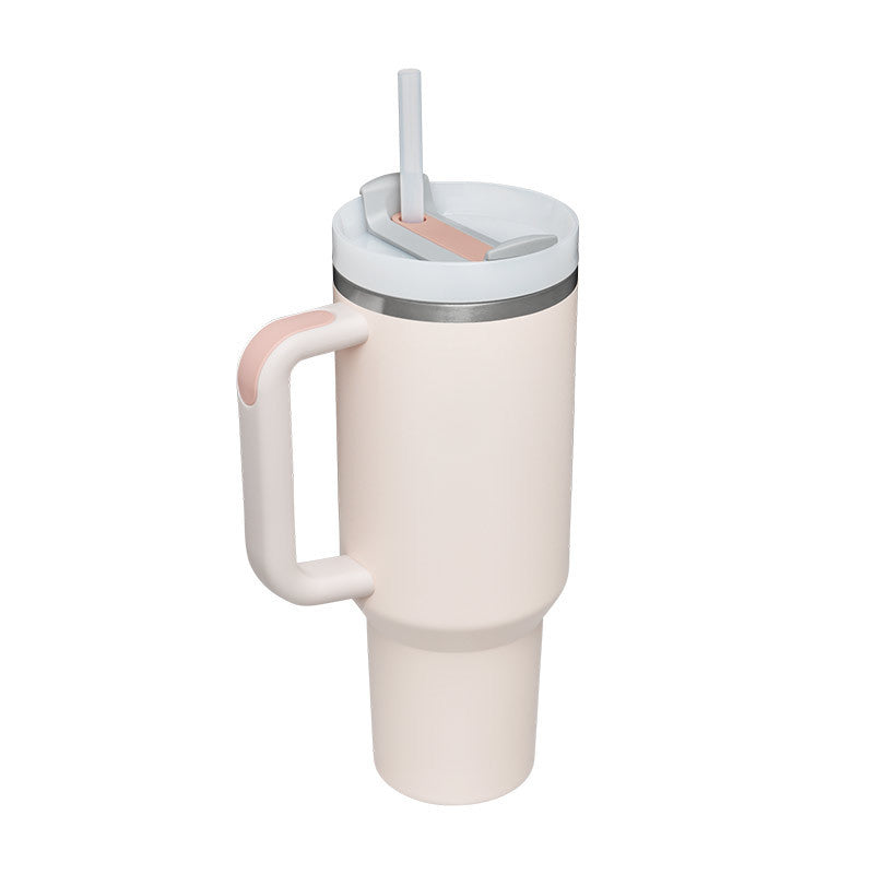 ChillMate Insulated Mug with Handle and Straw – 1200ml