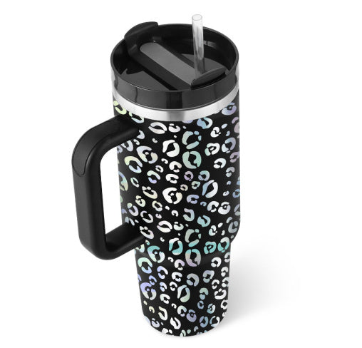 ChillMate Insulated Mug with Handle and Straw – 1200ml