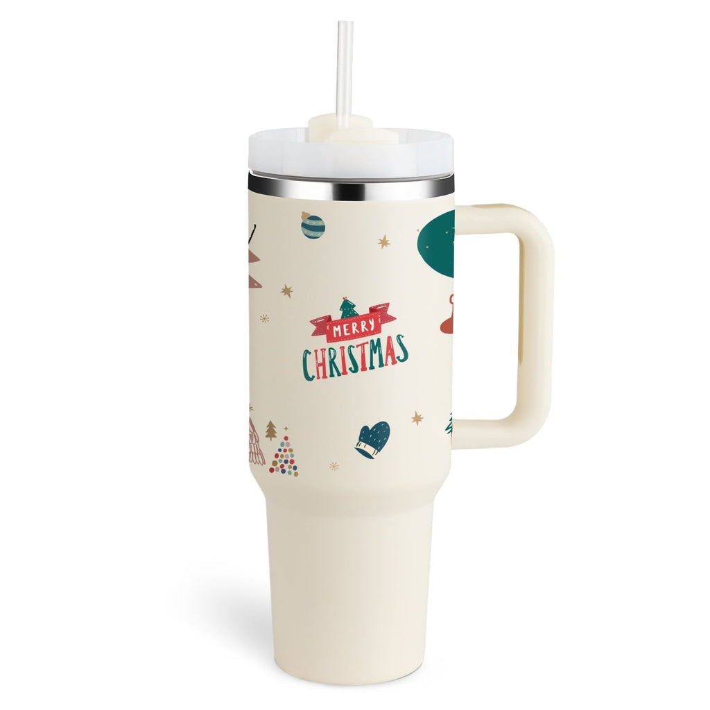 ChillMate Insulated Mug with Handle and Straw – 1200ml