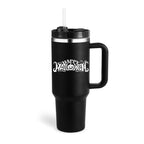 ChillMate Insulated Mug with Handle and Straw – 1200ml