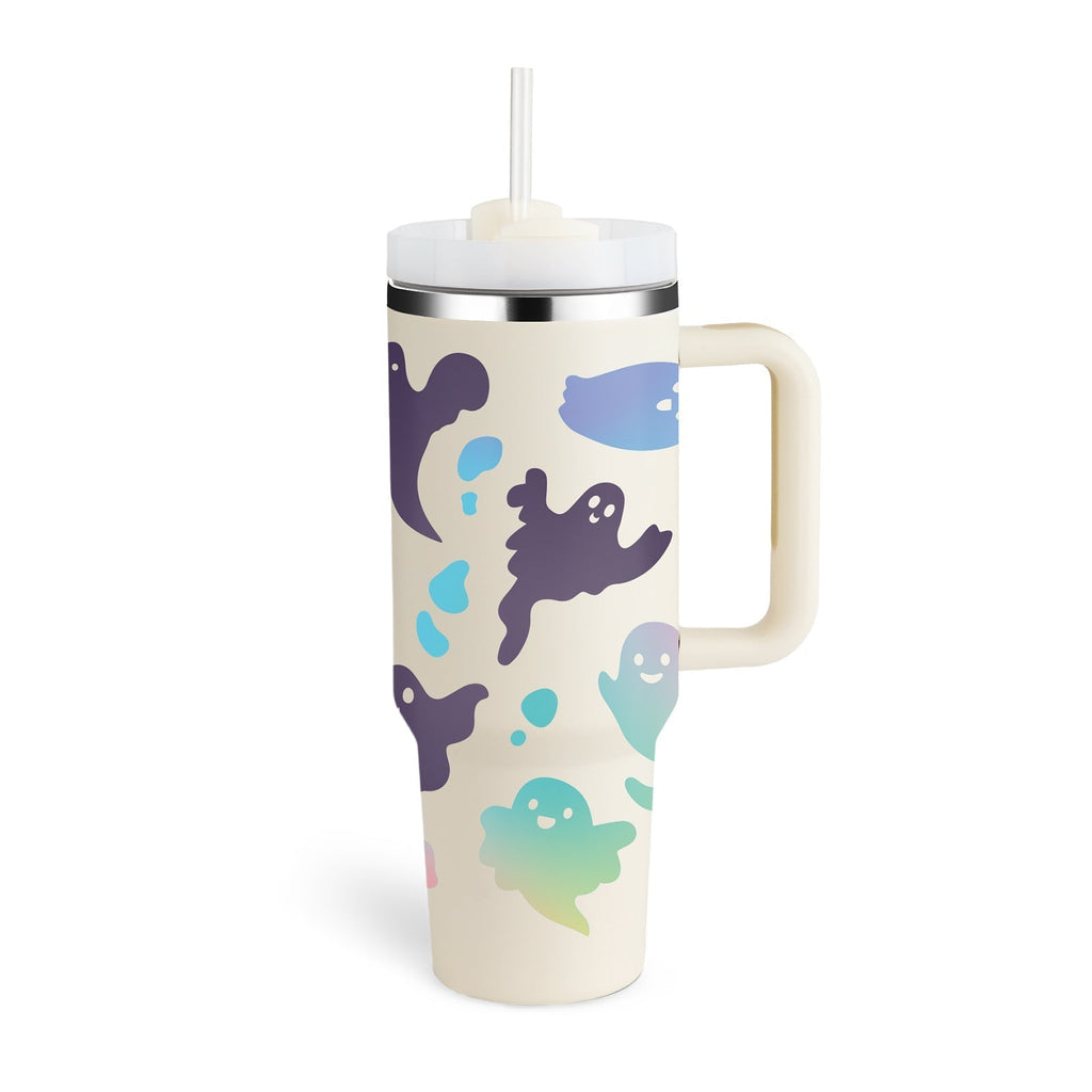 ChillMate Insulated Mug with Handle and Straw – 1200ml
