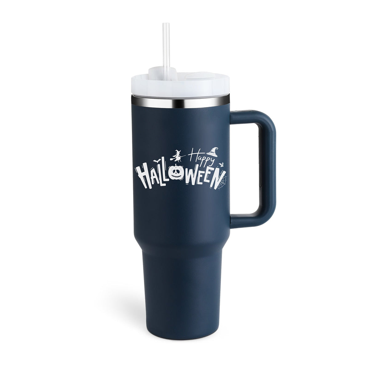 ChillMate Insulated Mug with Handle and Straw – 1200ml