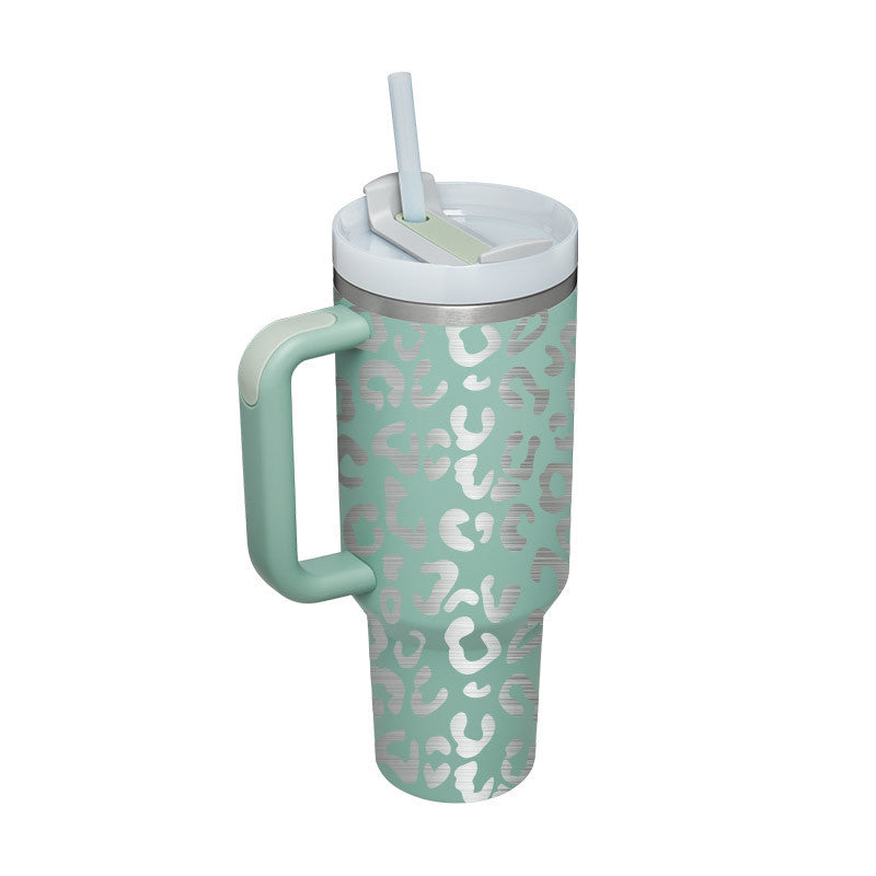 ChillMate Insulated Mug with Handle and Straw – 1200ml