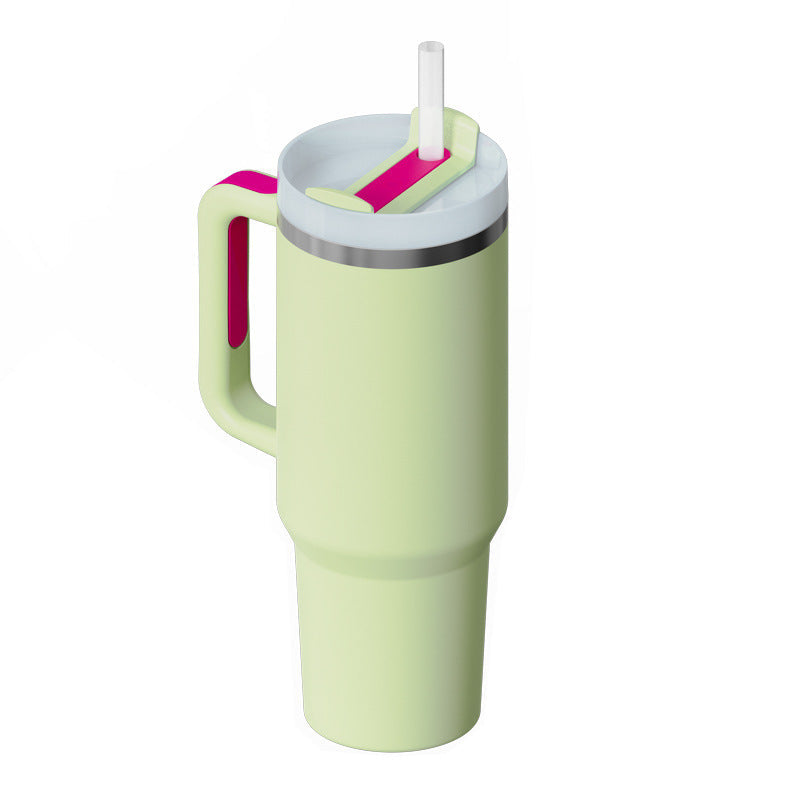 ChillMate Insulated Mug with Handle and Straw – 1200ml