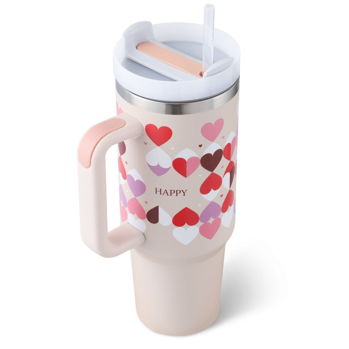 ChillMate Insulated Mug with Handle and Straw – 1200ml