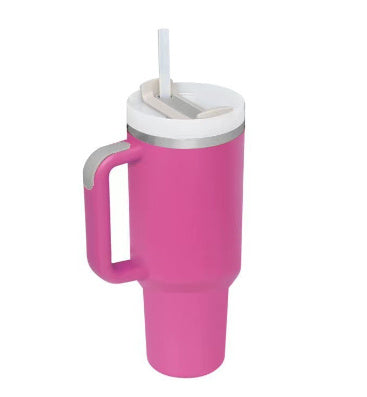 ChillMate Insulated Mug with Handle and Straw – 1200ml
