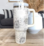 ChillMate Insulated Mug with Handle and Straw – 1200ml