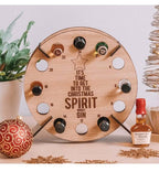 Boneroshop | Christmas Advent Calendar Tree | Wooden Beer & Wine Holder | Reusable Birch Wood
