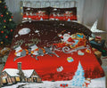 Christmas Greetings Single Duvet Set