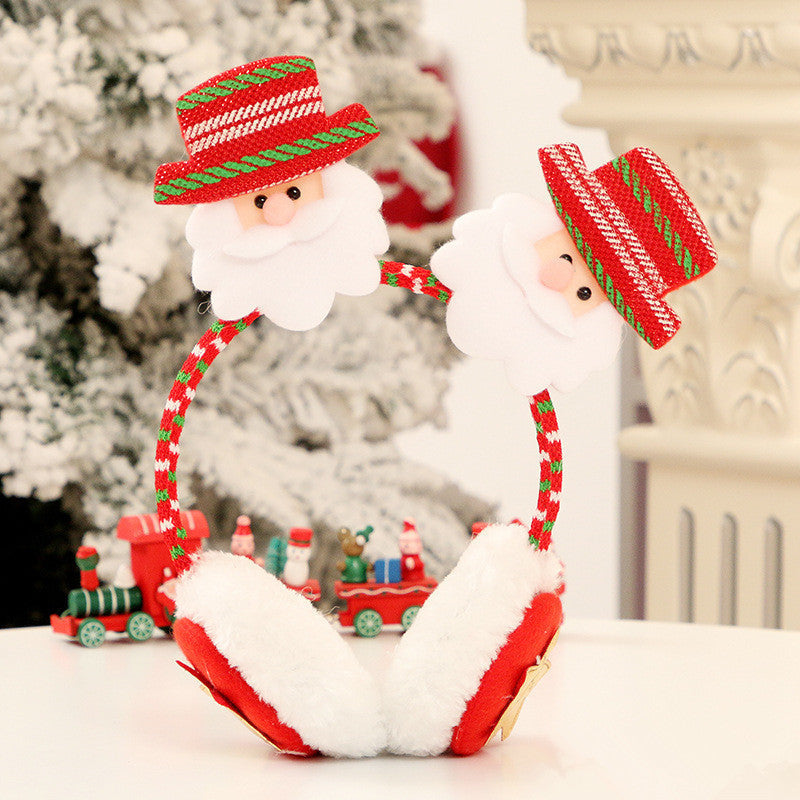 Christmas Headband Earmuffs