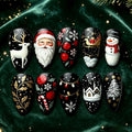 Christmas Press-On Nails