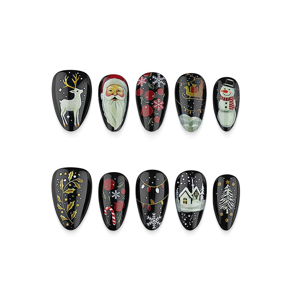 Christmas Press-On Nails
