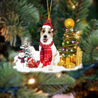 Christmas Puppy Tree Decoration with Lights