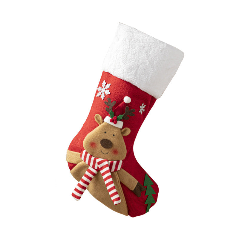 Christmas stocking tree ornament pendant