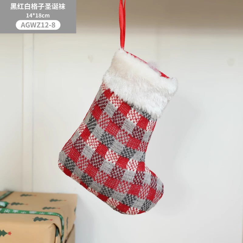 Christmas stocking tree ornament pendant