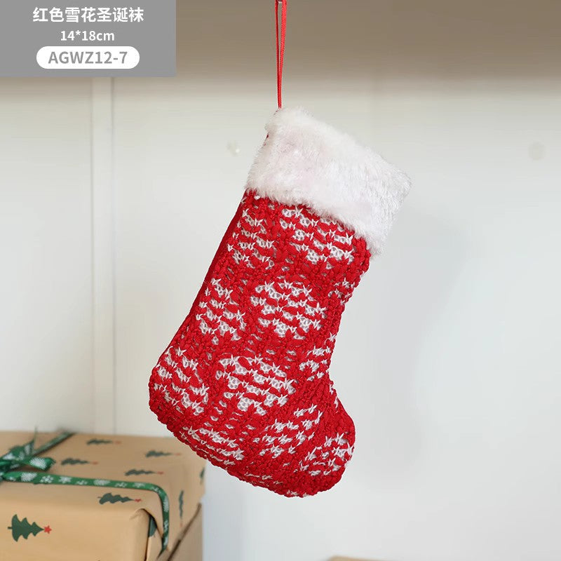 Christmas stocking tree ornament pendant