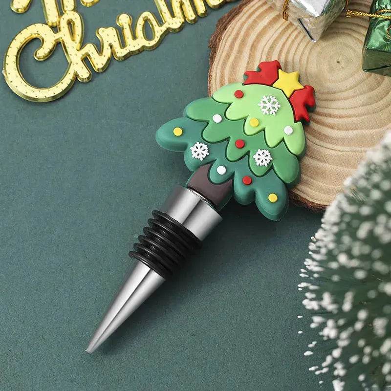 Christmas Wine Bottle Stopper