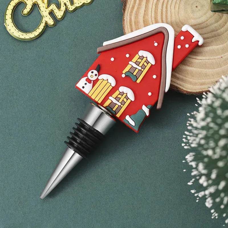 Christmas Wine Bottle Stopper