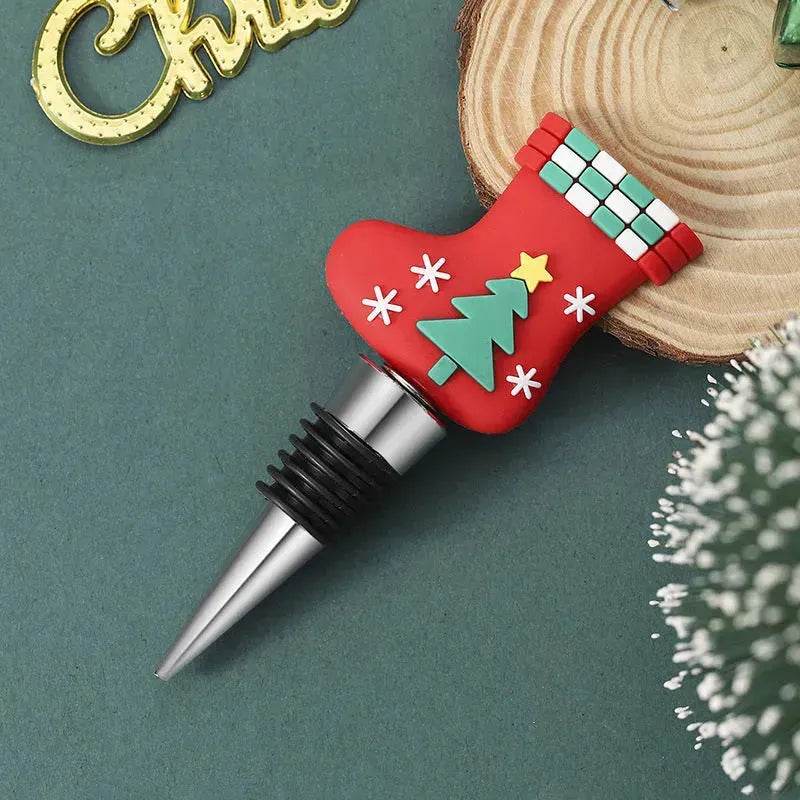 Christmas Wine Bottle Stopper
