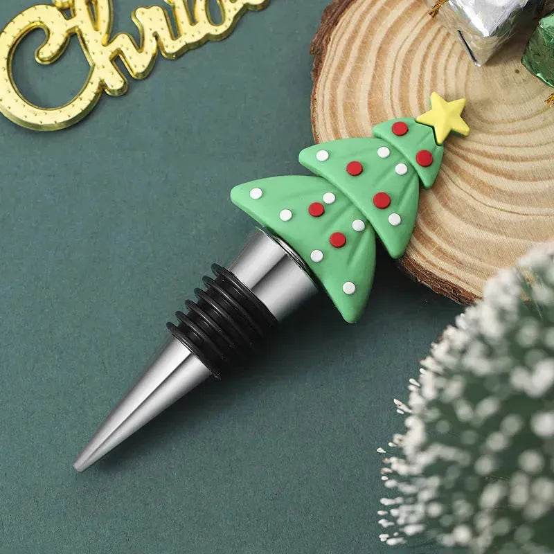 Christmas Wine Bottle Stopper