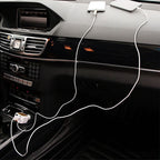 Ciaovie Multi Car Charger with Retractable Charging Cable