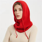 Cashmere-Blend Knit Beanie with Adjustable Fit