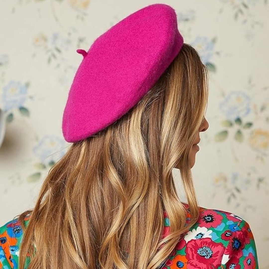 Classic French Wool Beret – Evelyne