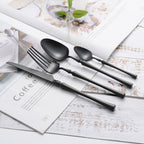 Classic Stainless Steel Cutlery Set with Elegant Handles