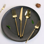 Classic Stainless Steel Cutlery Set with Elegant Handles