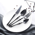 Classic Stainless Steel Cutlery Set with Elegant Handles