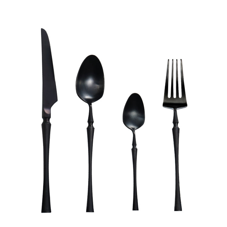 Classic Stainless Steel Cutlery Set with Elegant Handles