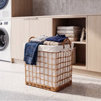 Classic Storage Basket with Removable Fabric Insert