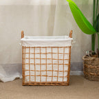 Classic Storage Basket with Removable Fabric Insert