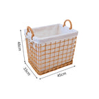 Classic Storage Basket with Removable Fabric Insert