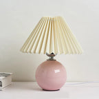 Classic Table Lamp with Foldable Lampshade for Warm Light