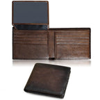 Classic Tri-Fold Leather Wallet