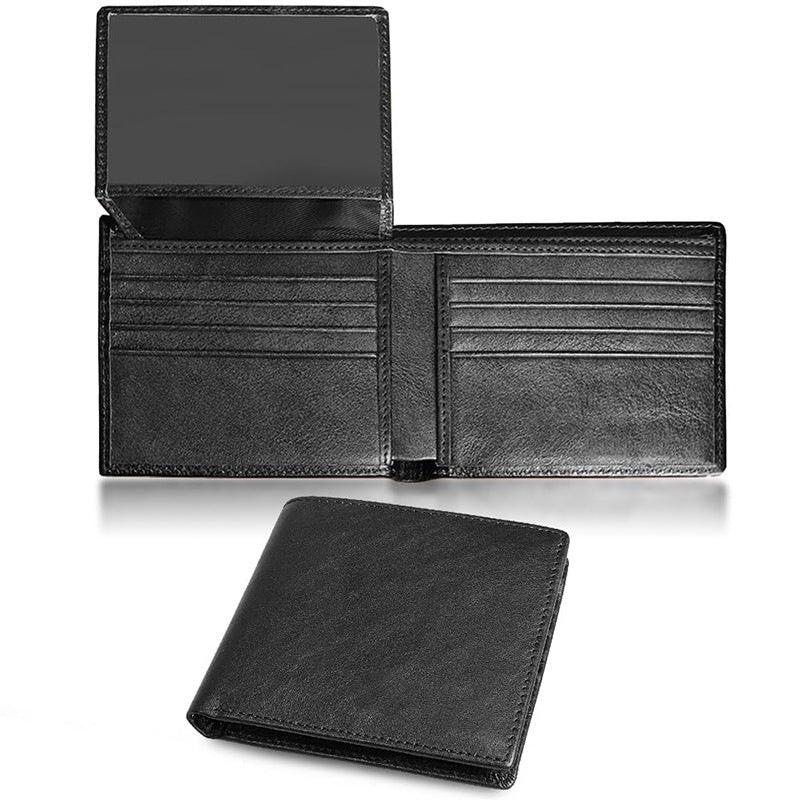 Classic Tri-Fold Leather Wallet