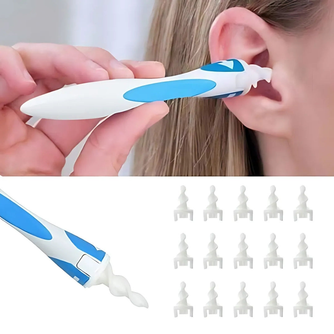 ClearEar | Silicone Earwax Remover – Safe – Non-Invasive – Flexible For Ear Hygiene – Hearing Comfort – Clarity & Itch R