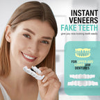 Clip-on dental veneer | Tooth-supported design, no adhesive | For a radiant smile without a dentist visit