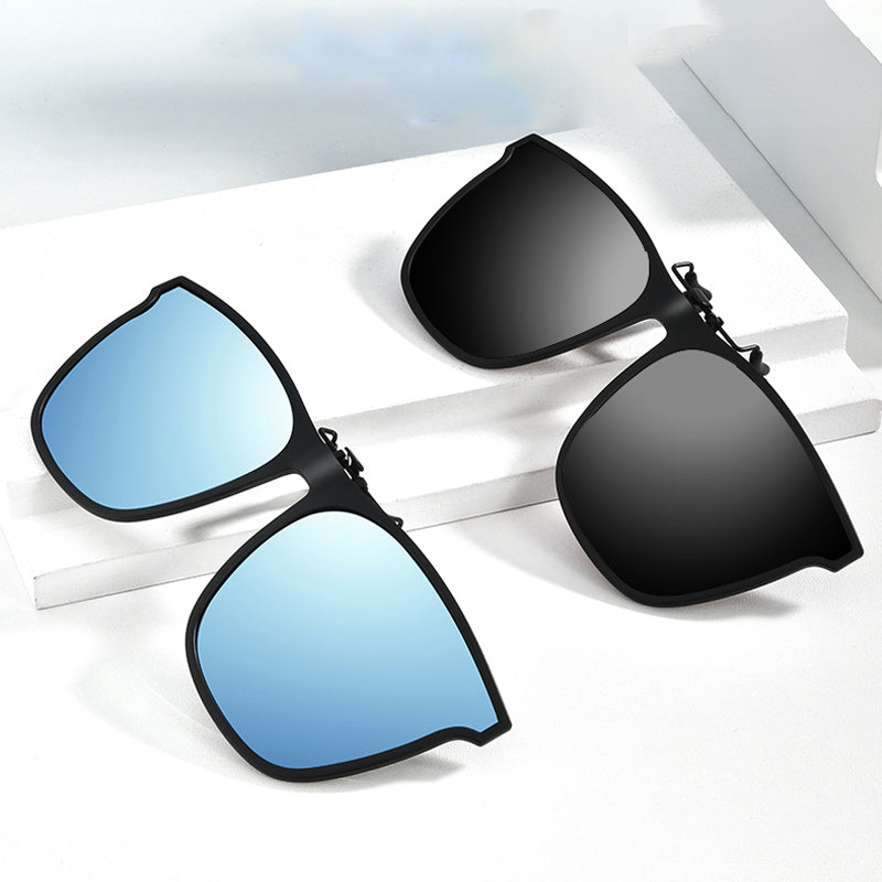 Clip-On Sunglasses for Eyeglasses