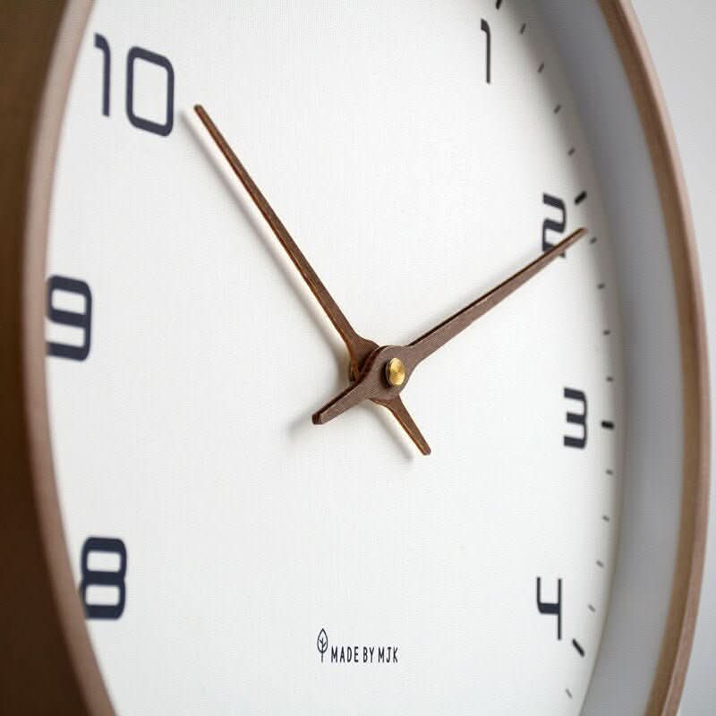 CLOCKVAULT – Scandinavian Wall Clock for Elegant Home Atmosphere